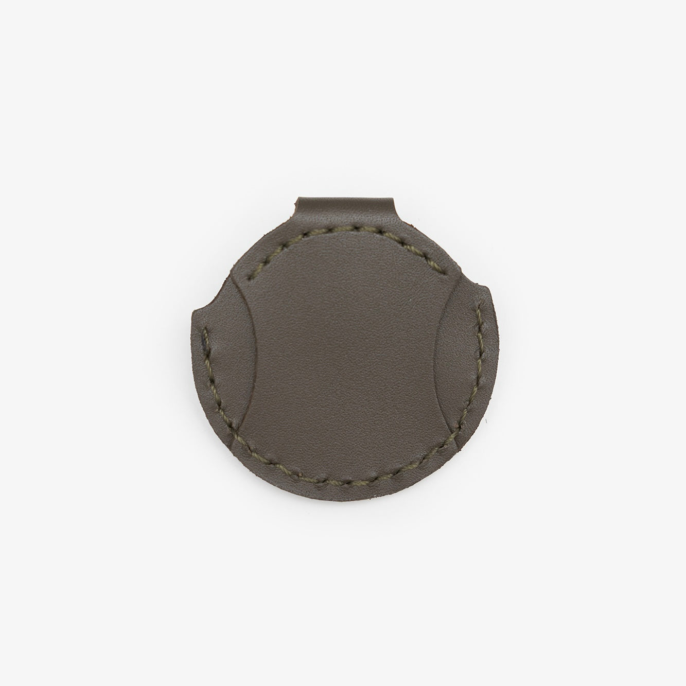 Leather holder for dogs "Classy" for AirTag, red, CHOUCHOÚ