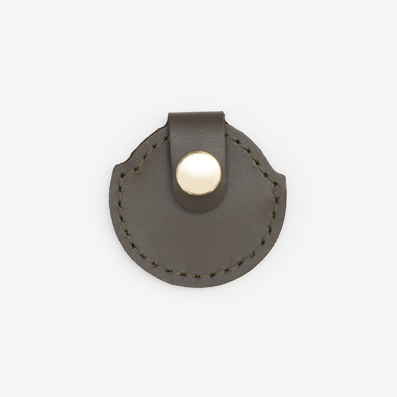 Leather holder for dogs "Classy" for AirTag, red, CHOUCHOÚ