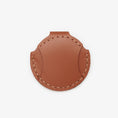 Cargar la imagen en la vista de la galería, Leather holder for dogs "Classy" for AirTag, red, CHOUCHOÚ
